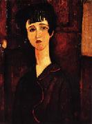 Amedeo Modigliani Portrait of a girl ( Victoria ) oil painting reproduction